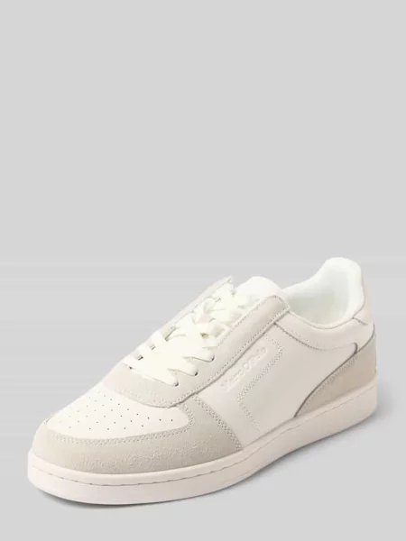 Sneakersy z naturalnej skóry AGAR Marc O'polo białe