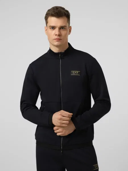 Кофта віскоза/поліамід синій