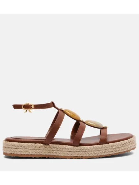 Sandale Gianvito Rossi din piele maro