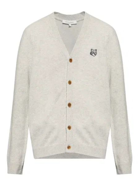 Cardigan Maison Kitsune gri