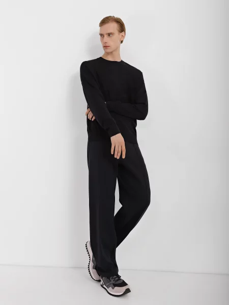 Emporio Armani Джемпер Вовна синій