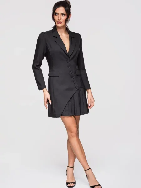 Maxi rochie de seară Edoti negru