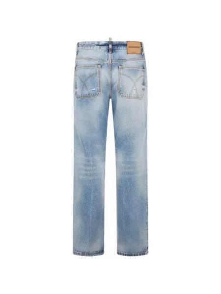 Hlače Dsquared2 plava