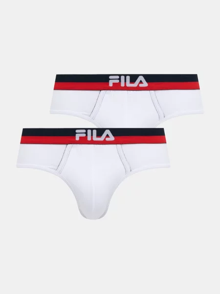 Fila slipy s bavlnou bílý