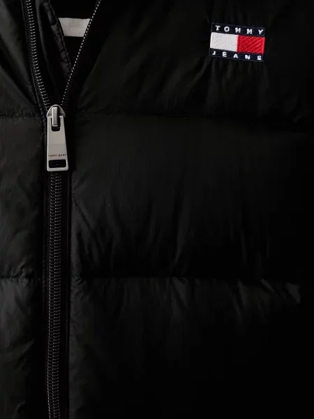 Tommy Jeans пухен елек мъжки черно