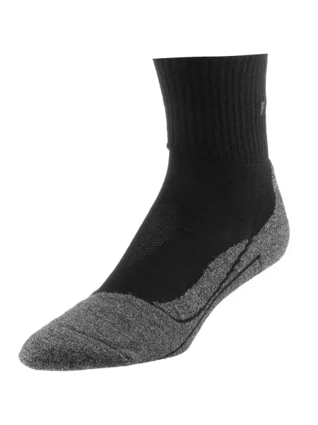 FALKE Șosete sport gri negru