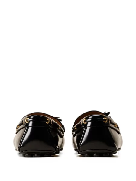 Кожени лоуфъри Car Shoe черно