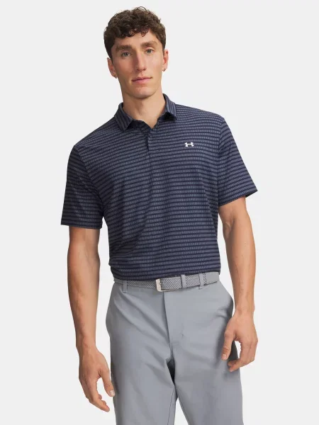 Polo majica Under Armour siva