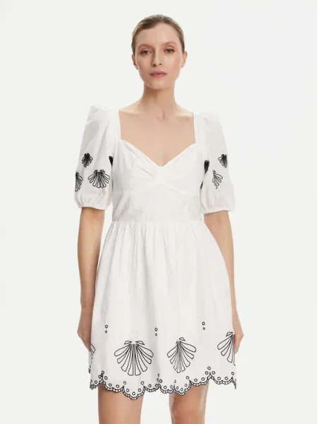 French Connection Rochie de vară alb