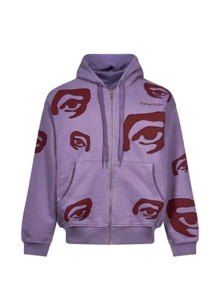 Hanorac cu glugă Kidsuper violet