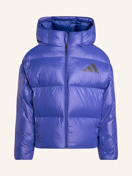 Adidas Peřová Bunda Z.N.E. Puffer Climawarm modrá
