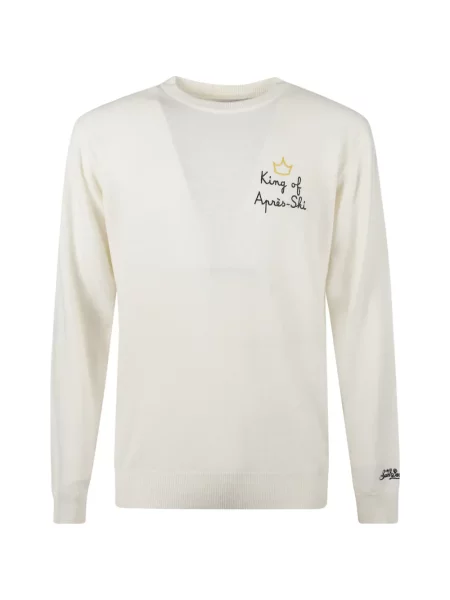 Hanorac Mc2 Saint Barth cu broderie de lână