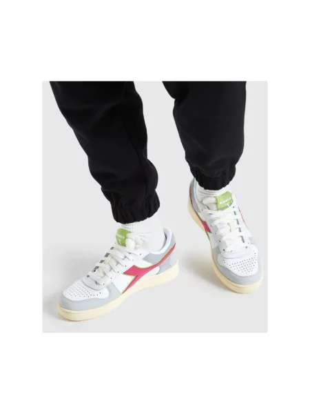 Sneakersy Diadora skórzane białe