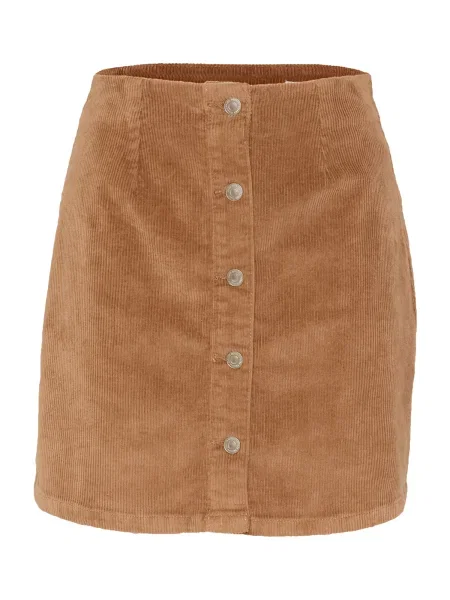 Vero Moda Petite Fustă VMETTA coniac maro