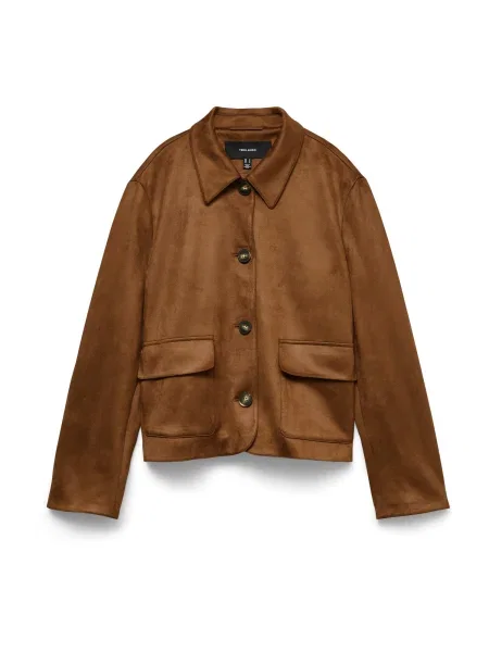 VERO MODA Geacă de primăvară-toamnă VMJose coniac maro