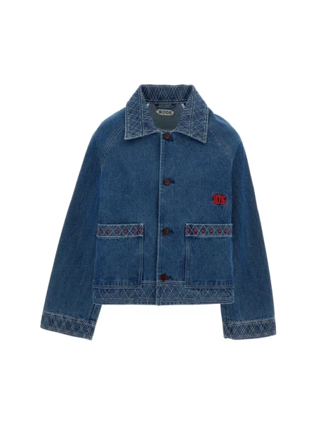 Kurtka jeansowa Bode niebieska