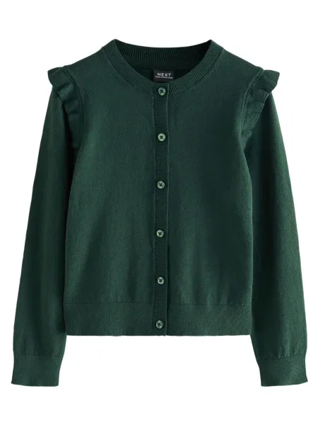 Next Geacă tricotată verde