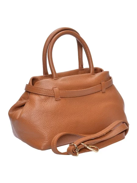 Geantă shopper Luisa Vannini maro