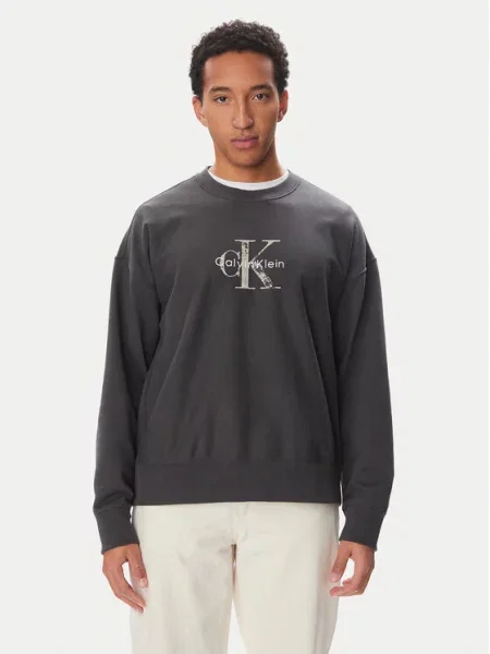 Calvin Klein Jeans Μπλούζα μαύρο