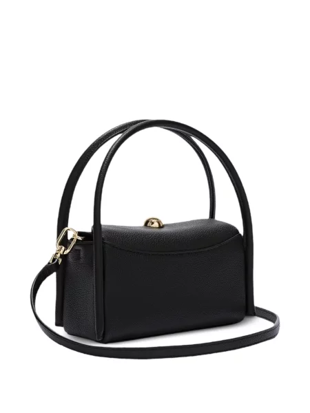 Geanta de piele Furla din piele negru