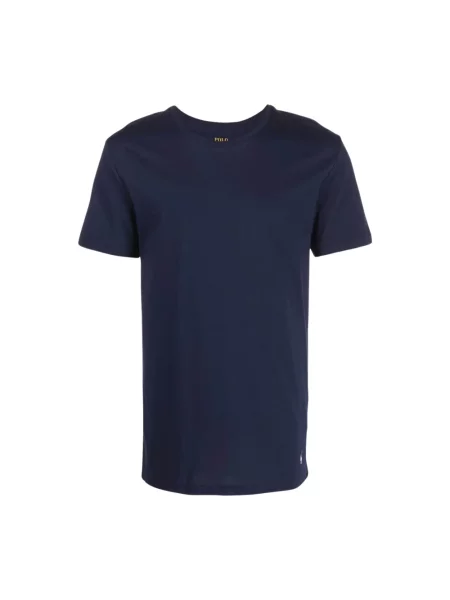 Polo Ralph Lauren t-shirt granatowy gładki niebieska