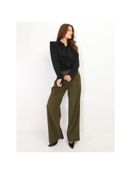 Pantaloni La Modeuse kaki