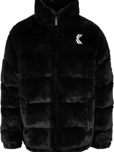 Karl Kani Geacă de iarnă negru alb