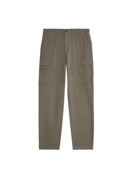 Spodnie cargo Lyle & Scott zielone