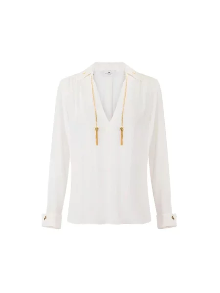 Bluzka Elisabetta Franchi biała