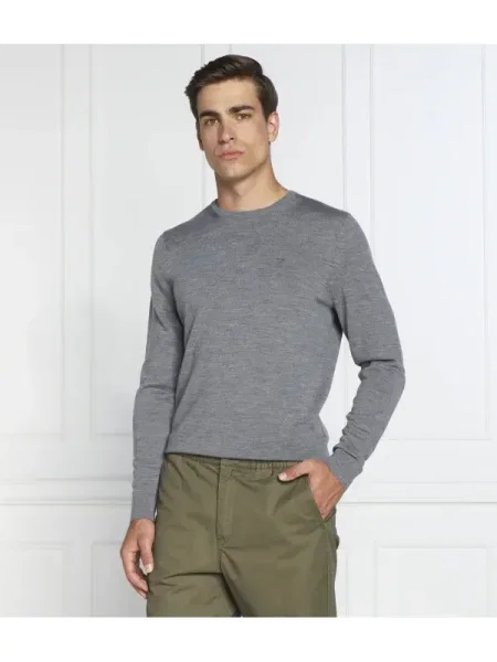 Calvin Klein de lână pulover gri