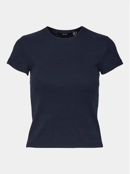 VERO MODA Póló CHLOE tengerészkék sötétkék