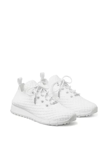 Sneakerși Jimmy Choo alb