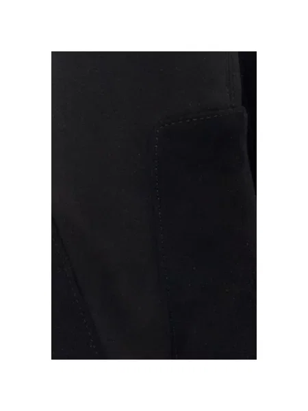 Стрейчевые ботильоны Estro черные