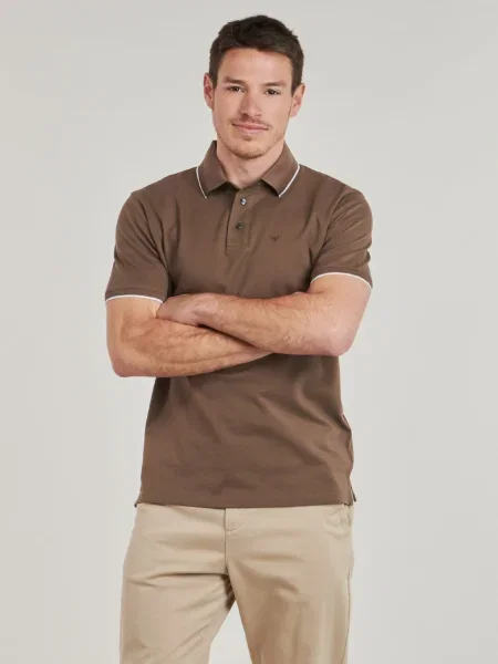Polo Emporio Armani maro