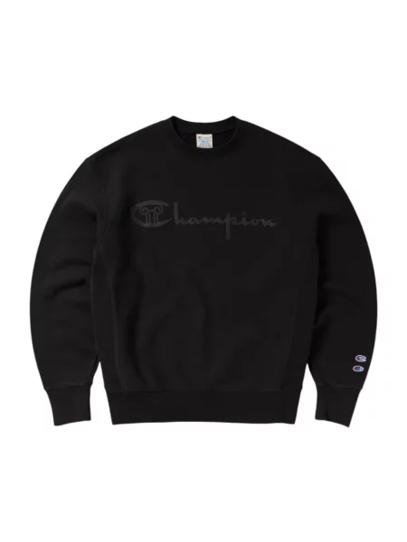 Bluza z kapturem Champion z kapturem czarna
