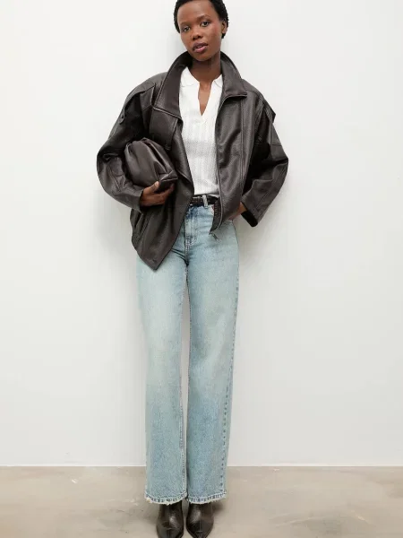 Answear.LAB kurtka brązowa