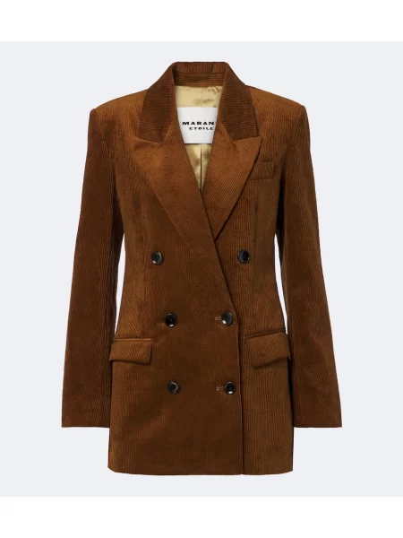 Sacou Marant Etoile de catifea cord maro