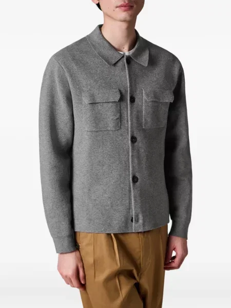 Cardigan Paul Smith de lână gri