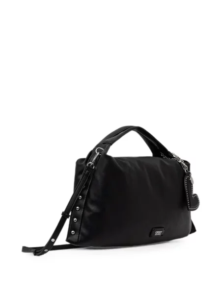 Висулка Dkny с шипове със сърца черно