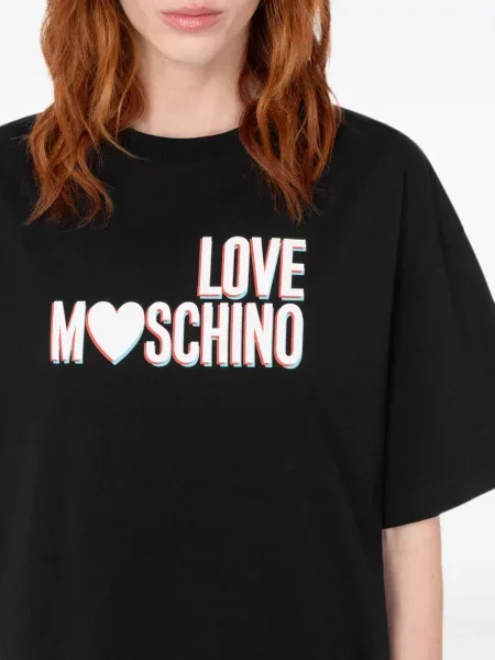 Rochie Love Moschino din jerseu negru