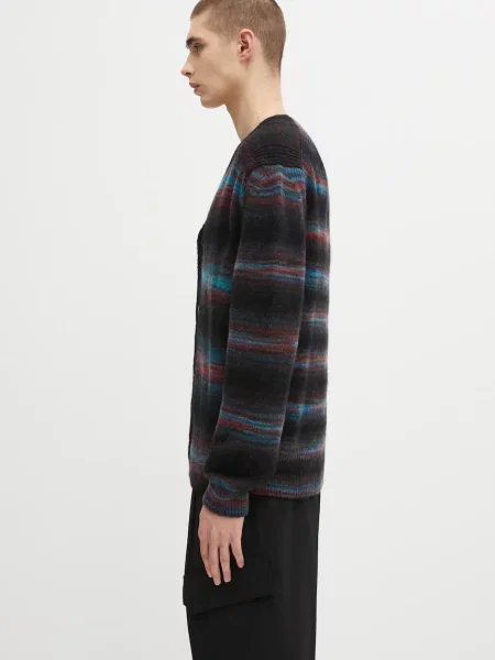 Кардиган з додаванням вовни Paul Smith чорний