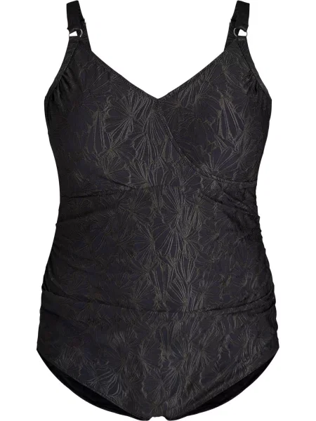 Swim by Zizzi Costum de baie întreg Smikka' negru