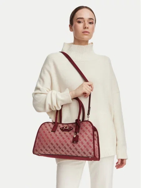 Torbica Guess Samantha Tamnocrvena