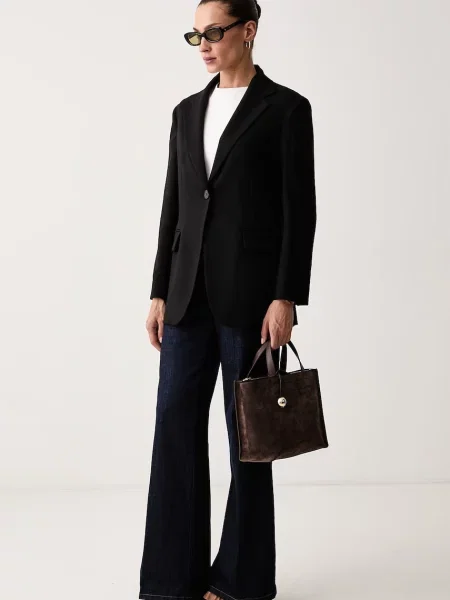 Weekend Max Mara однобортний піджак вовняний WKDASTA