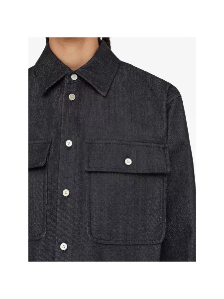 Koszula dżinsowa Jil Sander szara