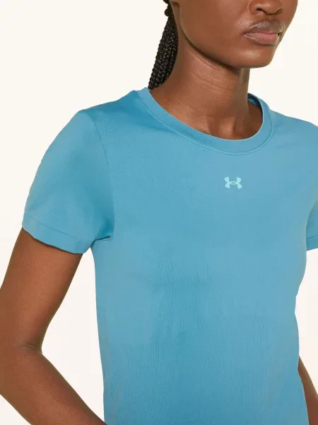 Under Armour Tričko Ua Vanish Seamless petrolejová