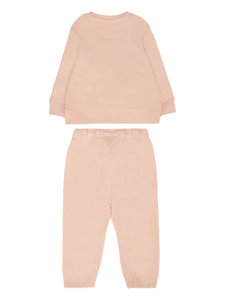 Komplet dresowy dziecięcy Calvin Klein różowy