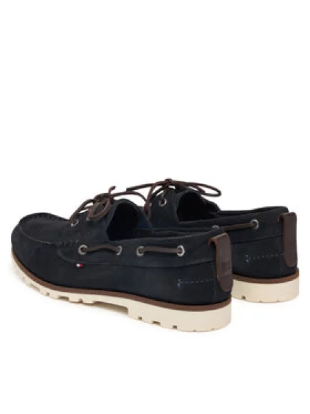 Mokasíny Tommy Hilfiger Light Sde Tmavomodrá