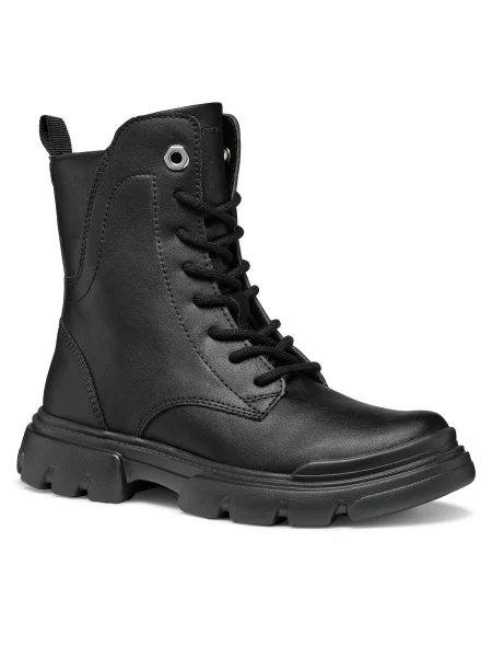Csizma Geox J Junette S fekete