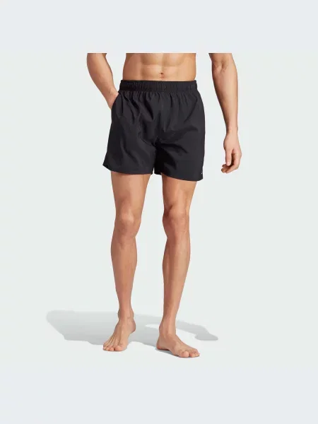 Переработанный шорты Adidas черные